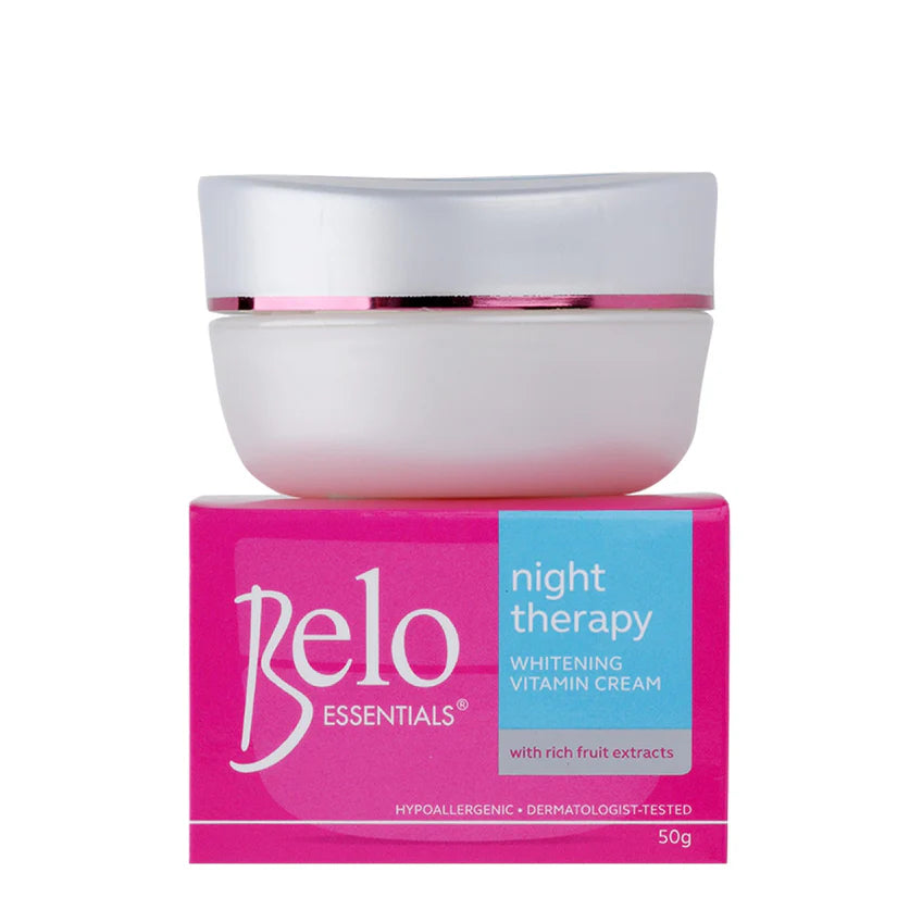 Belo Essentials Night Therapy Whitening Vitamin Cream 50g