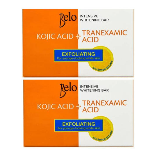 Belo Kojic Acid & Tranexamic Acid Exfoliating Bar 65g x 2