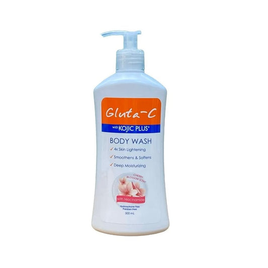 Gluta-C with Kojic Plus Body Wash 500ml - Cherry Blossom Scent