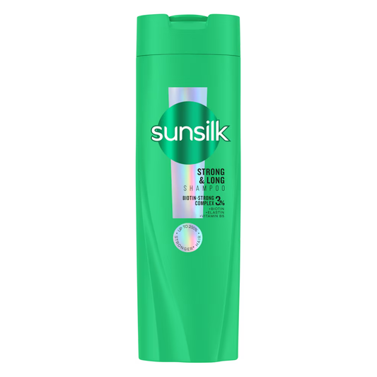SunSilk Co-Creations Strong & Long Shampoo 180ml