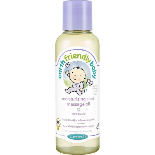 Lansinoh Earth Friendly Baby Moisturising Shea Butter Massage Oil 100ml - La Para London