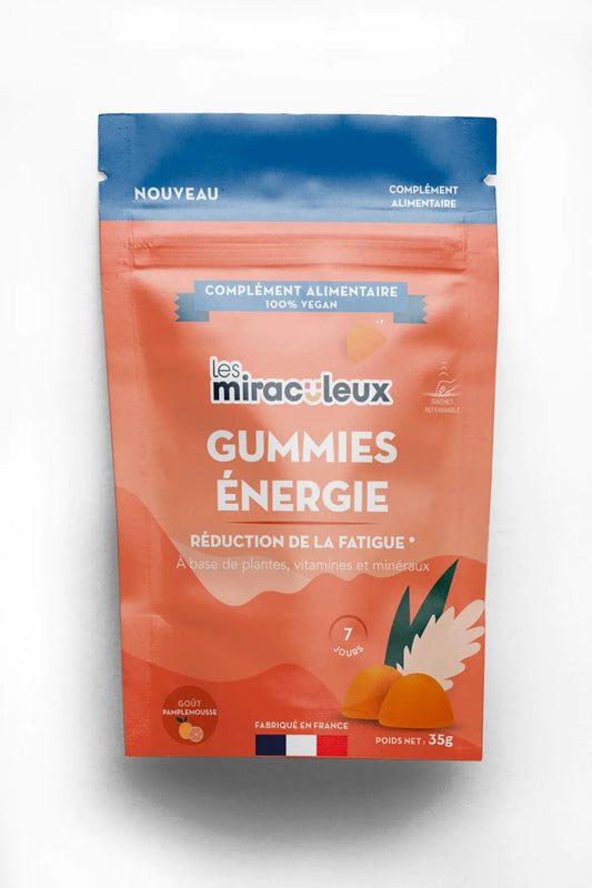 Mium Lab Energy Gummies - Physical and Mental Boost - 1 Week (Ex Les Miraculeux) - La Para London