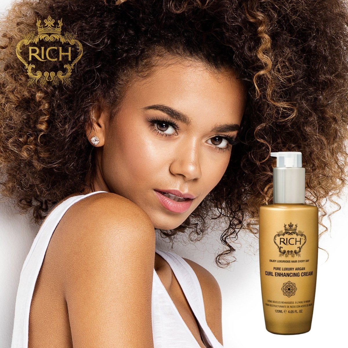 RICH Argan Curl Enhancing Cream 120ml - La Para London