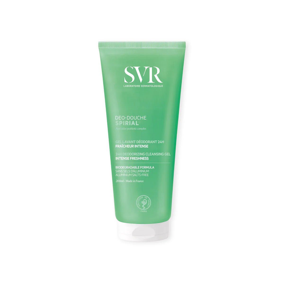 SVR SPIRIAL Deo Douche Shower Deodorant Gel Cleanser 200ml - La Para London