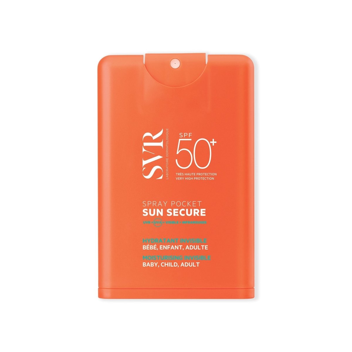 SVR SUN SECURE Daily Pocket Spray SPF50+ 20ml - La Para London
