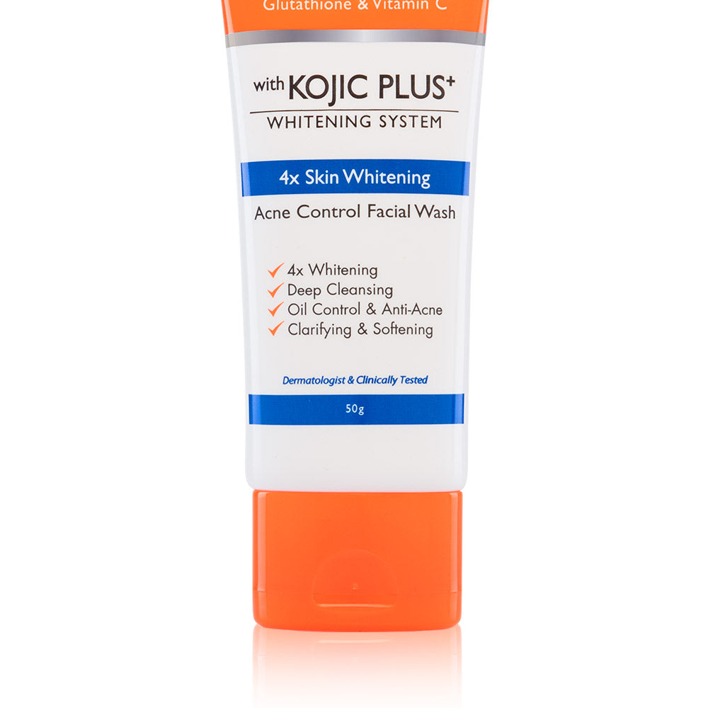 Gluta-C with Kojic Plus Lightening & Brightening Acne Control Face Wash 50g