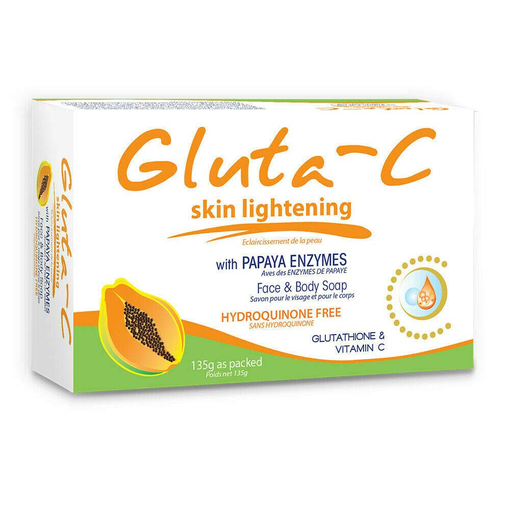 Gluta-C PAPAYA Skin Lightening & Brightening Soap 135g