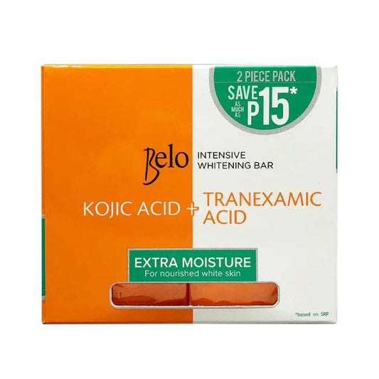 Belo Kojic Acid & Tranexamic Acid Extra Moisture Bar 65g x 2
