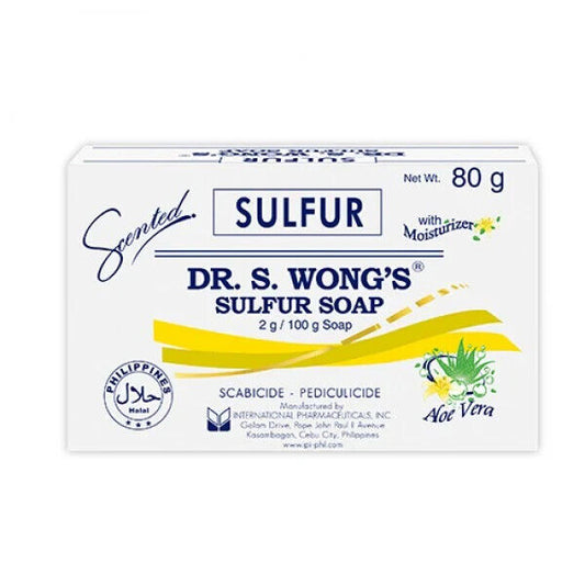 Dr S. Wong's Sulfur Soap with Moisturizer 80g
