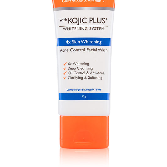 Gluta-C with Kojic Plus Lightening & Brightening Acne Control Face Wash 50g
