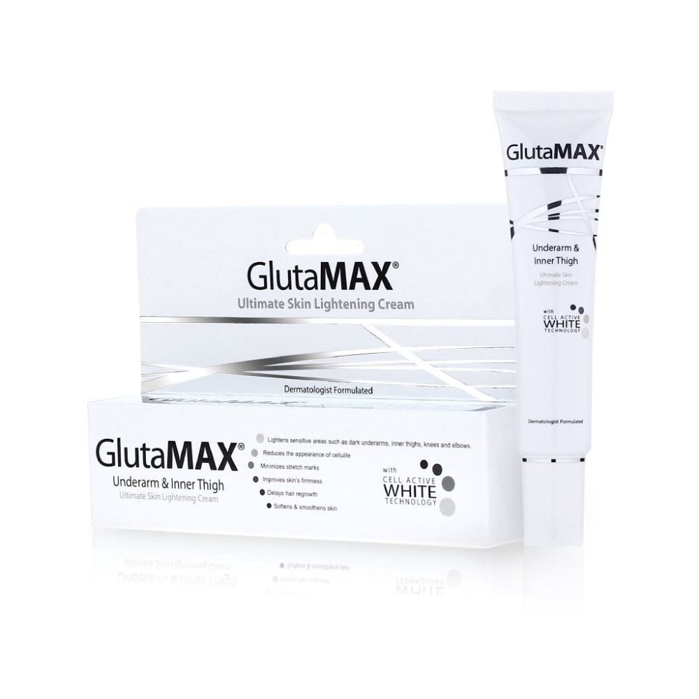 GlutaMAX Underarm & Inner Thigh Skin Lightening & Brightening Cream 30g
