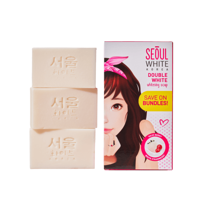 Seoul White Korea Double White Intense Bright Kojic Arbutin 90g x3
