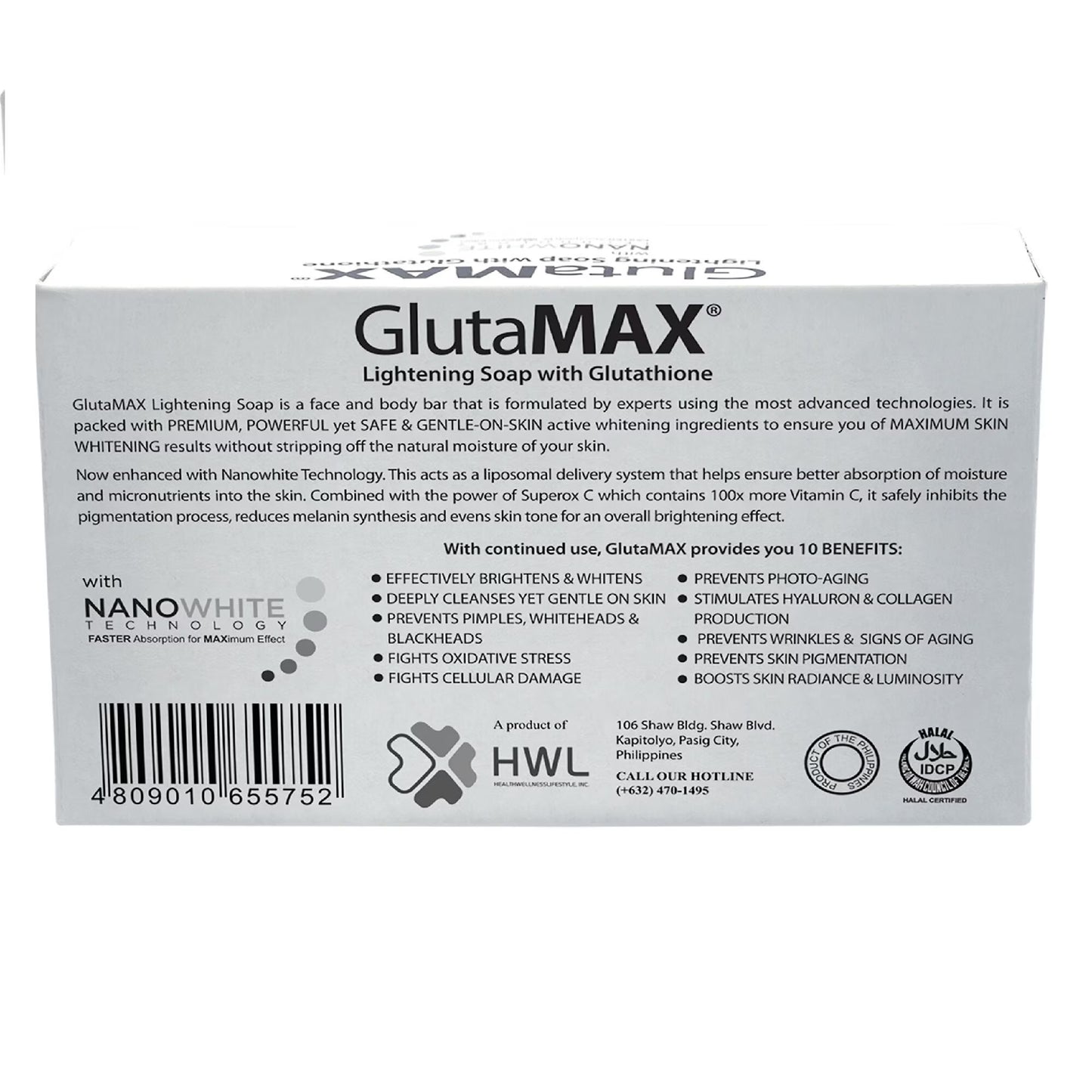 GlutaMAX Lightening Soap with Glutathione 135g