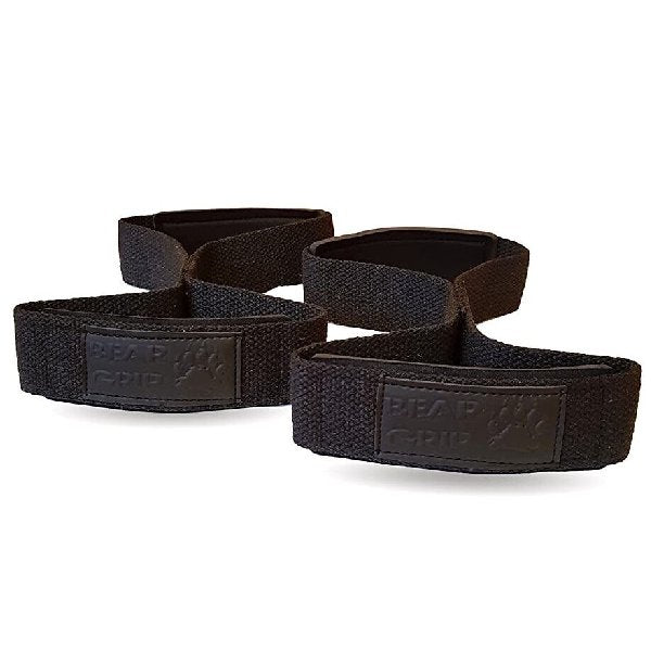 Bear Grip - Premium Figure 8 Weight Lifting Straps (Sold in Pairs) - La Para London