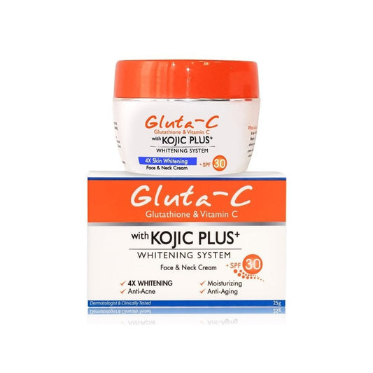 Gluta-C with Kojic Plus Lightening & Brightening Face & Neck Cream 25g