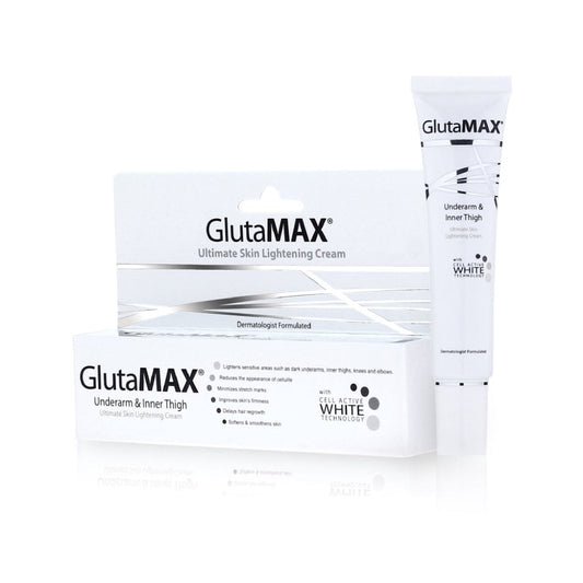 GlutaMAX Underarm & Inner Thigh Skin Lightening & Brightening Cream 30g