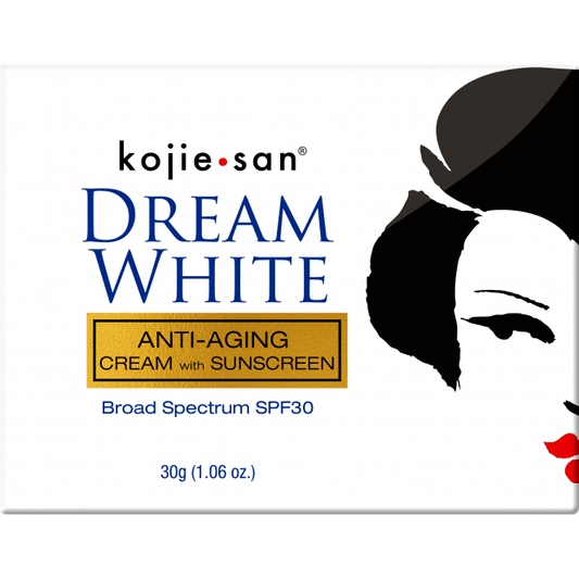 Kojie San Dream White Lightening & Brightening Anti-Aging Face Cream 30g