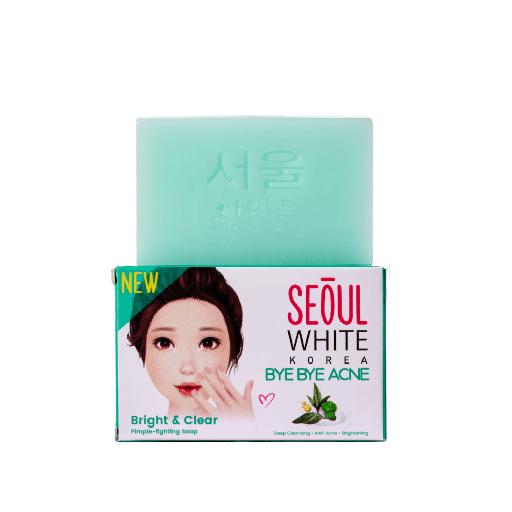 Seoul White Korea Bye Bye Acne Bright & Clear Pimple-Fighting Soap 60g x 2