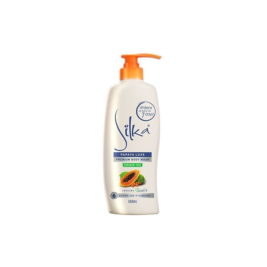 Silka Papaya Luxe Lightening Body Wash 500ml