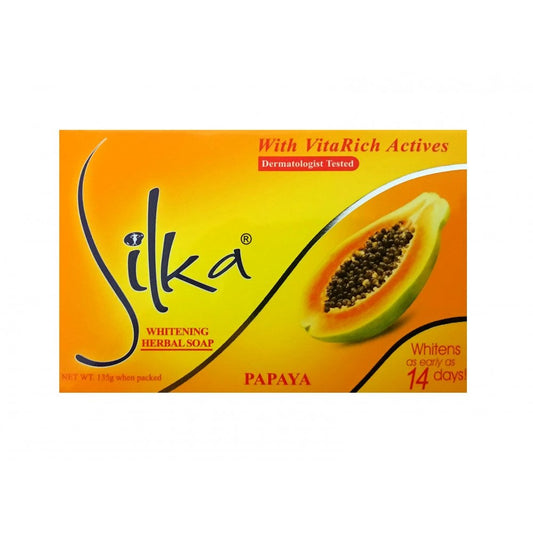 Silka Papaya Skin Lightening & Brightening Soap