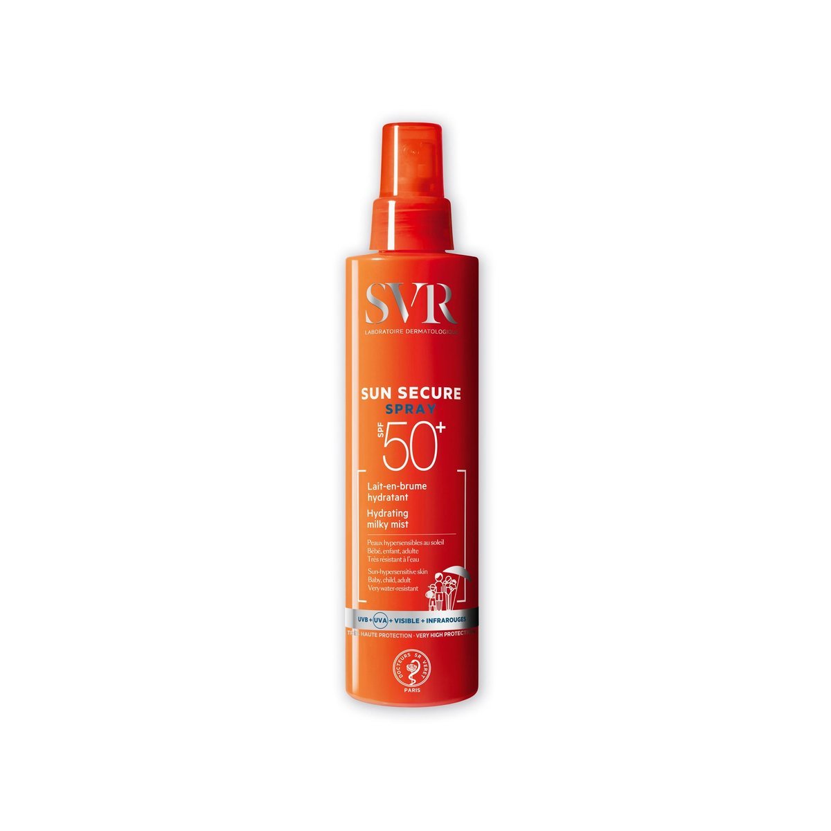 SVR Sun Secure SPF50 Spray 200ml - La Para London