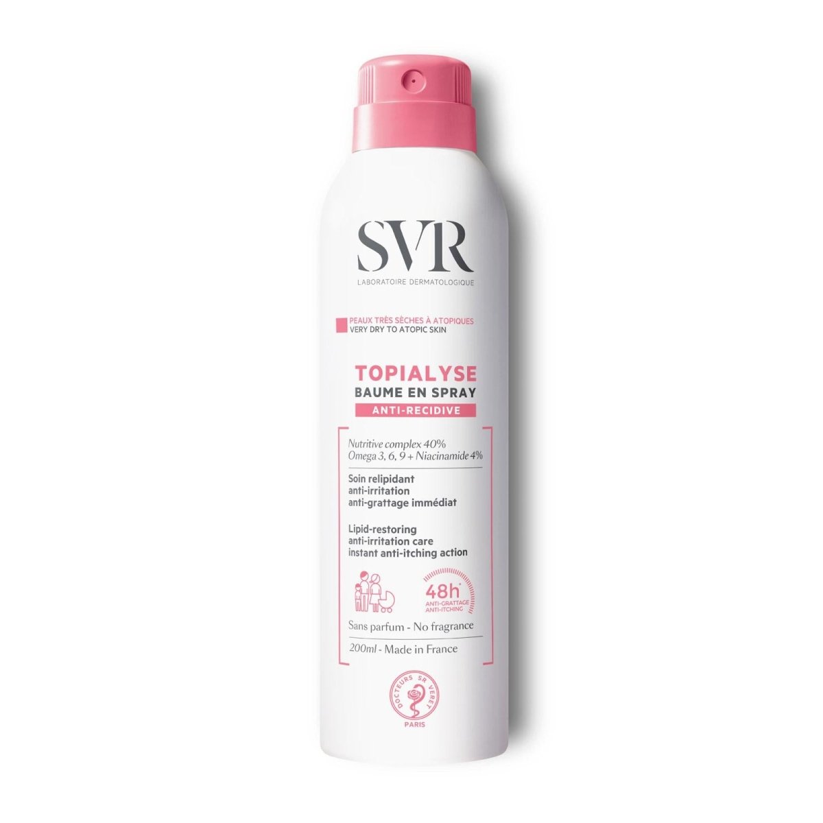 SVR TOPIALYSE Balm Spray for Dry, Sensitive & Eczema Prone Skin 200ml - La Para London