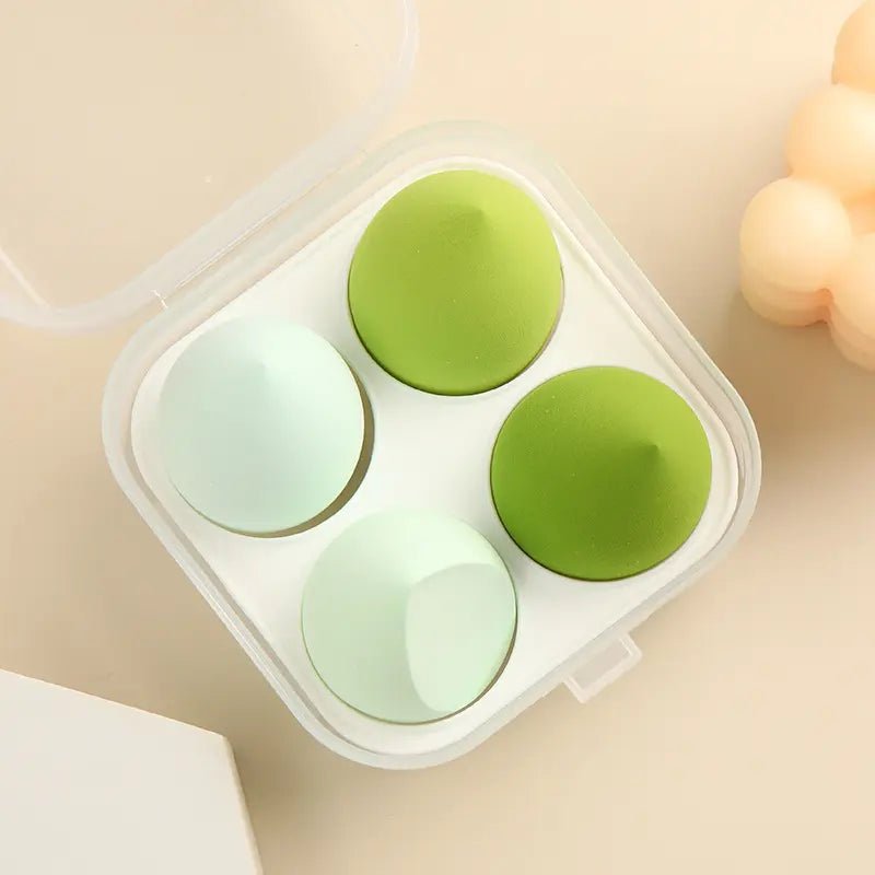 ANDAUS Beauty Makeup Sponge Kit - 4 Travel Pack Blender Foundation Sponges - La Para London