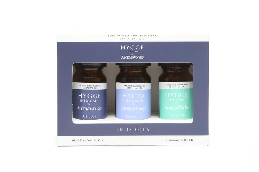 Aroma Works London Hygge Relax, Renew & Revive Trio 10ml Oil - La Para London