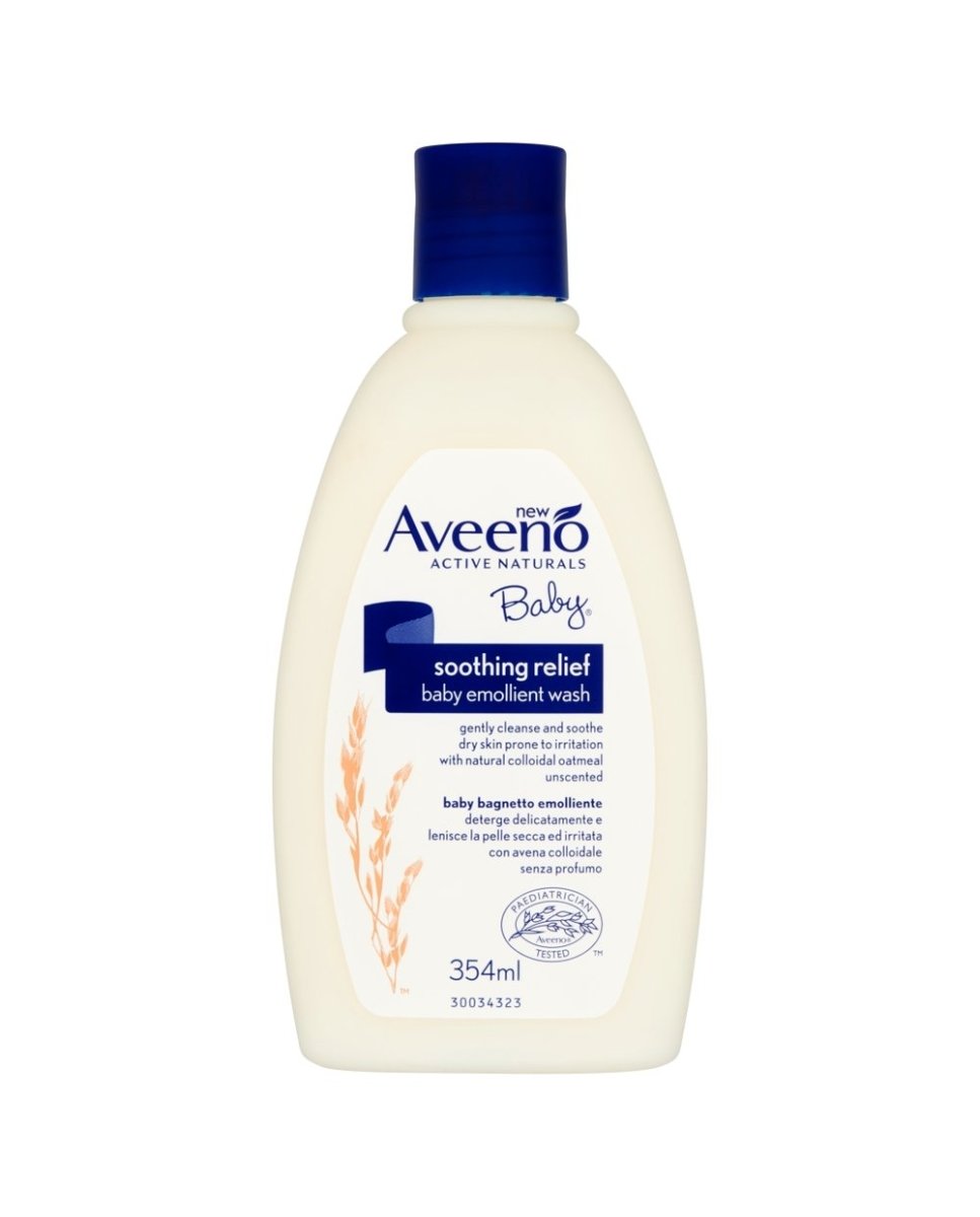 Aveeno Baby Soothing Relief Baby Emollient Wash 354ml - La Para London