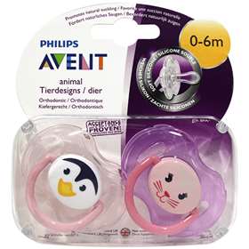 Avent Animal Soother x2 (0-6m) - La Para London