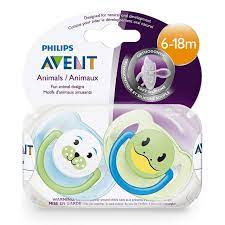 Avent Animal Soother x2 (6-18) - La Para London