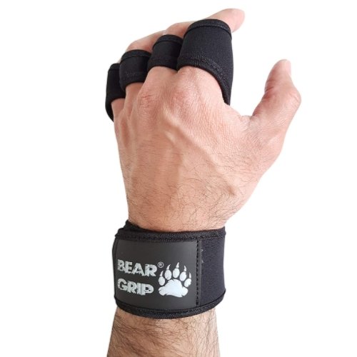 Bear Grip - Open Workout Gloves for Crossfit Bodybuilding - La Para London