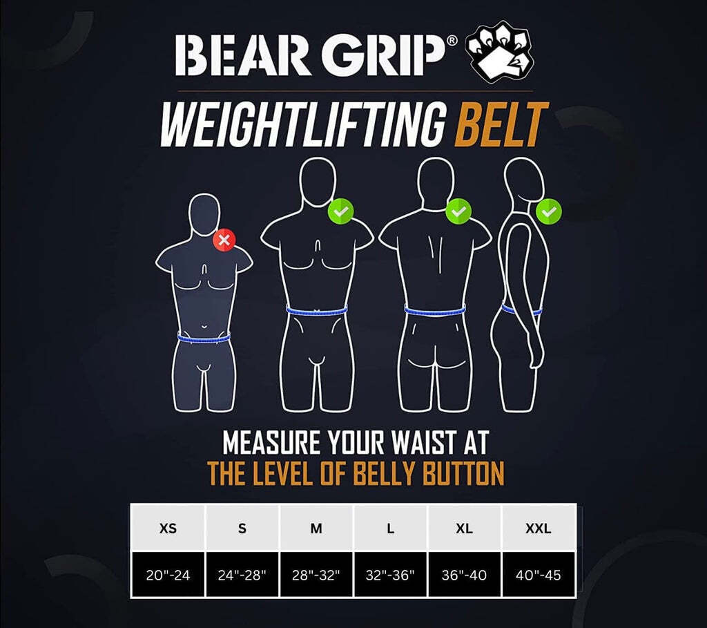 Bear Grip - Premium Double Sided Leather Lever Belt - La Para London