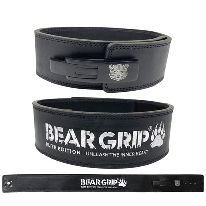 Bear Grip - Premium Double Sided Leather Lever Belt - La Para London