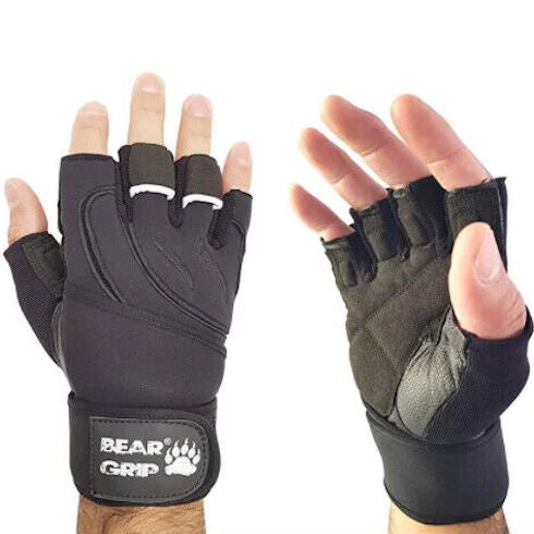 Bear Grip - Weight Lifting Gloves with Wrist Support - La Para London