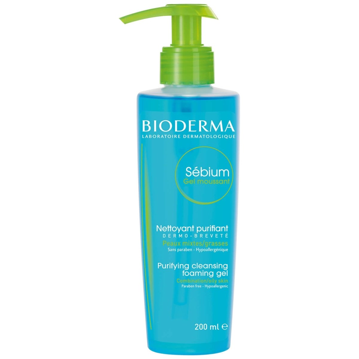 Bioderma Sébium Purifying Foaming Gel Oily to Blemish-Prone Skin 200ml - La Para London