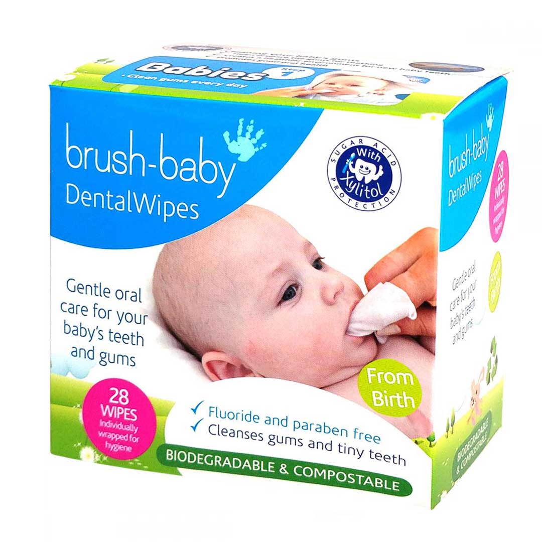 Brush-Baby Dental Wipes x28 - La Para London