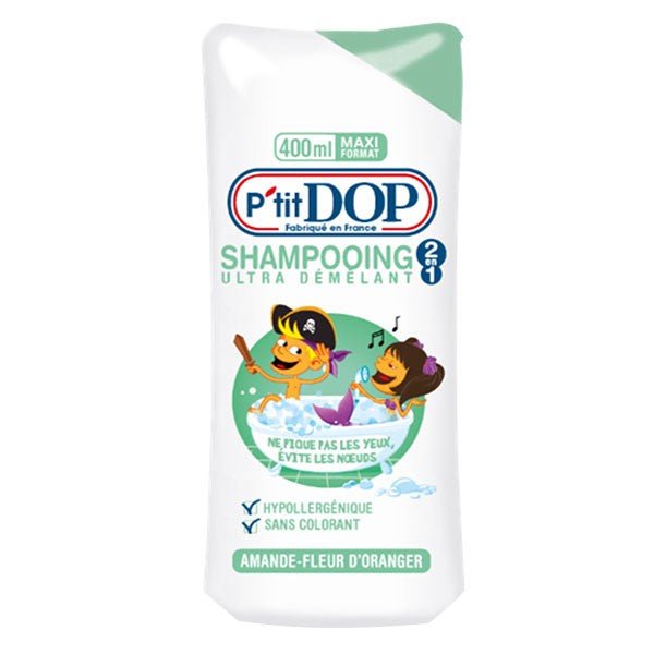 DOP P'tit Dop Shampoo Almond & Orange Blosson 2 in 1 400ml - La Para London