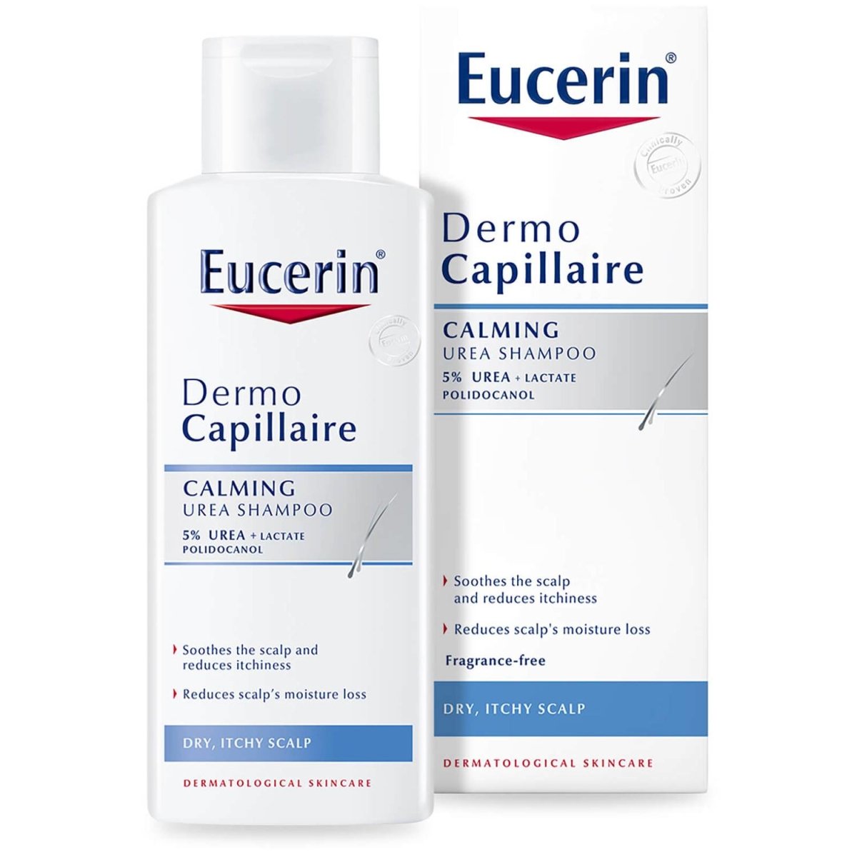 Eucerin DermoCapillaire Calming Urea Shampoo 5% Urea 250ml - La Para London