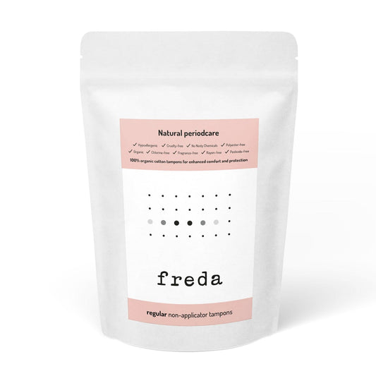 Freda Regular Non-Applicator Tampons Pack of 30 - La Para London