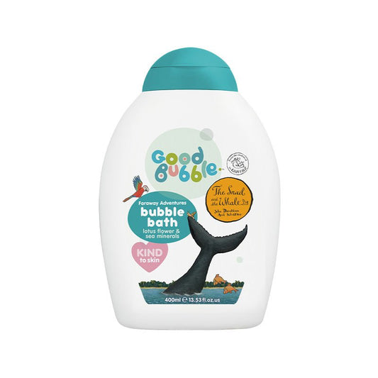 Good Bubble Snail and the Whale Lotus Flower and Sea Minerals Bubble Bath 400ml - La Para London