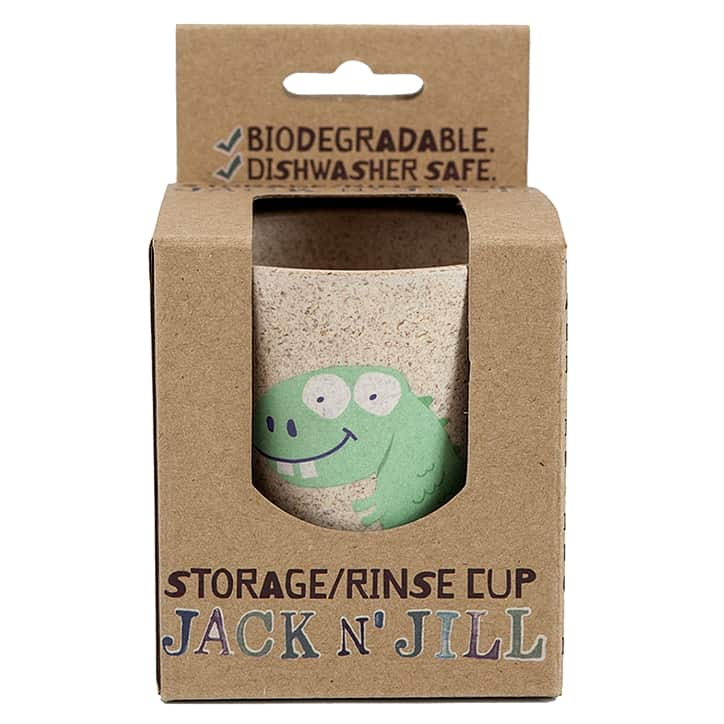 Jack N Jill Bio Rinse Storage Cup - Dino - La Para London