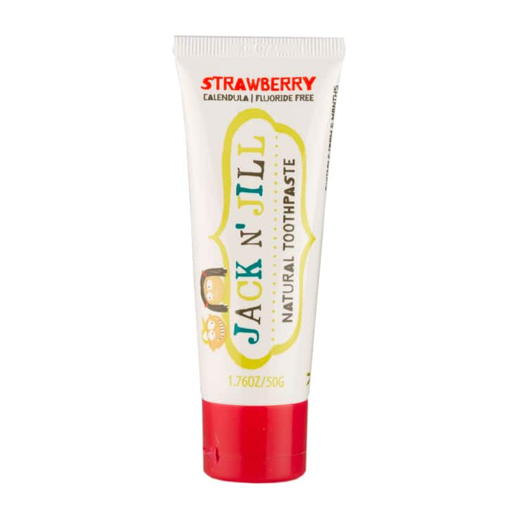 Jack N Jill Nat Calendula Strawberry Toothpaste 50g - La Para London