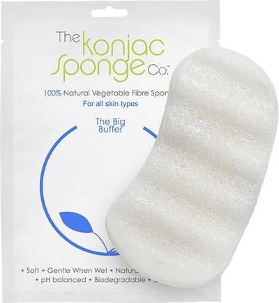 Konjac Sponge Co 100% Pure Big Buffer Body Sponge - La Para London