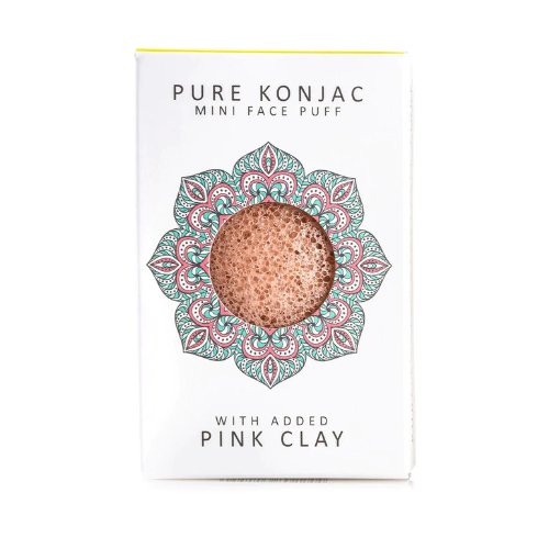 Konjac Sponge Co Mini Pore Refiner With French Pink Clay - La Para London