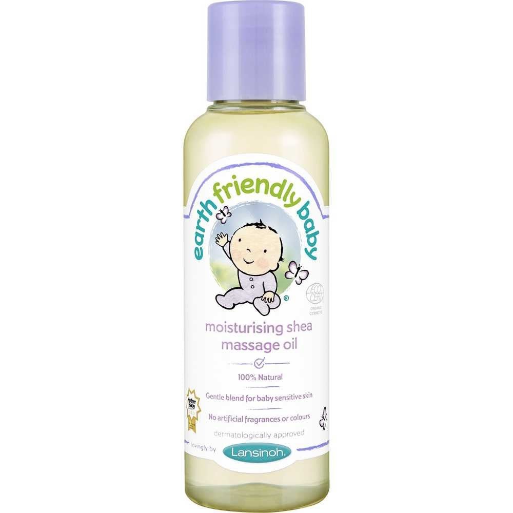 Lansinoh Earth Friendly Baby Moisturising Shea Butter Massage Oil 100ml - La Para London