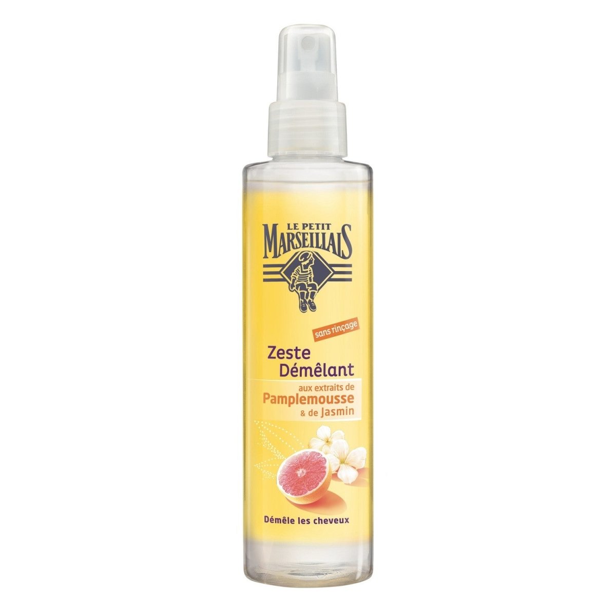 Le Petit Marseillais No-Rinse Detangling Zest Care Grapefruit and Jasmine Extracts 200ml - La Para London