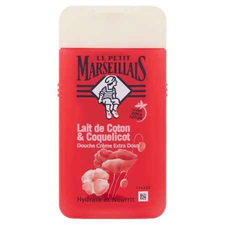 Le Petit Marseillais Shower Cream Coton Milk & Poppy 250ml - La Para London