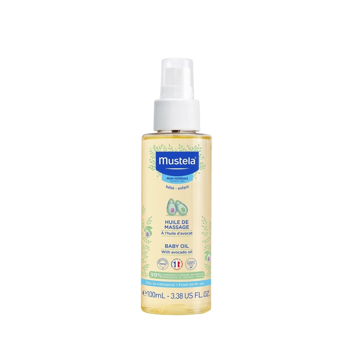 Mustela Baby Oil 100ml - La Para London