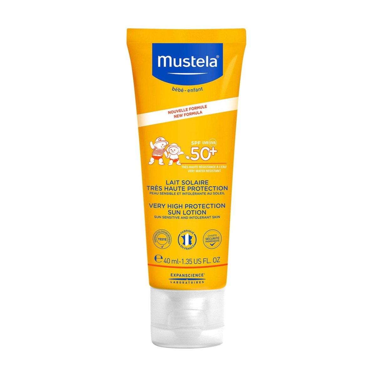 Mustela Very High Protection Sun Lotion SPF50+ 40ml - La Para London